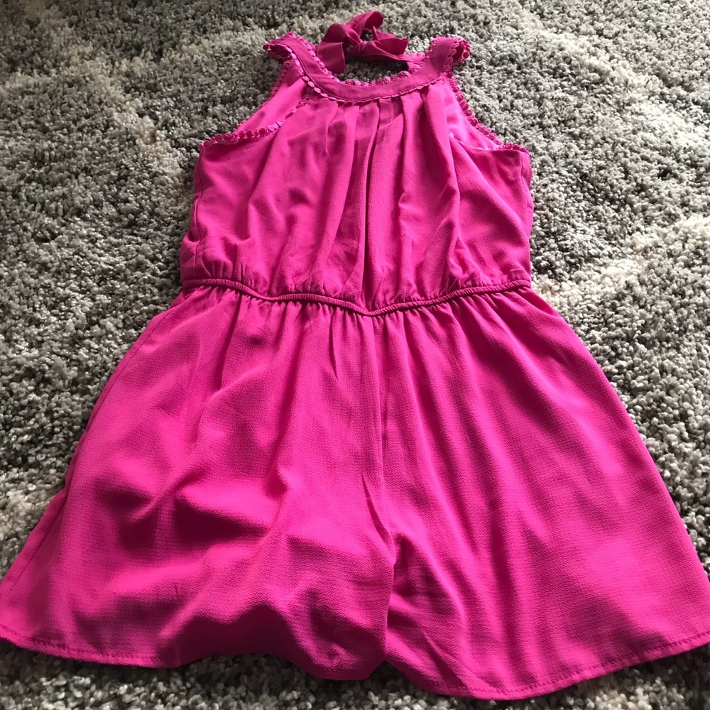 Pink Romper- size small